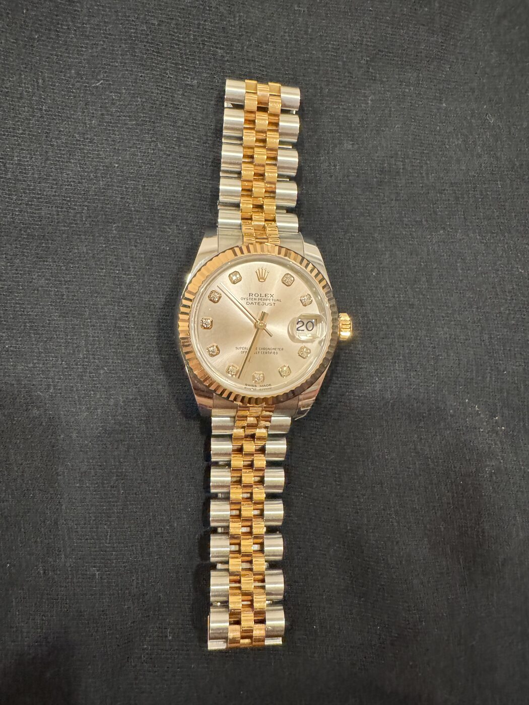 Rolex Datejust, two-tone with jubilee bracelet